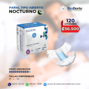 PAÑAL NOCTURNO MAXI TIPO ABIERTO