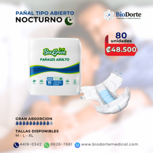 PAÑAL NOCTURNO MAXI TIPO ABIERTO