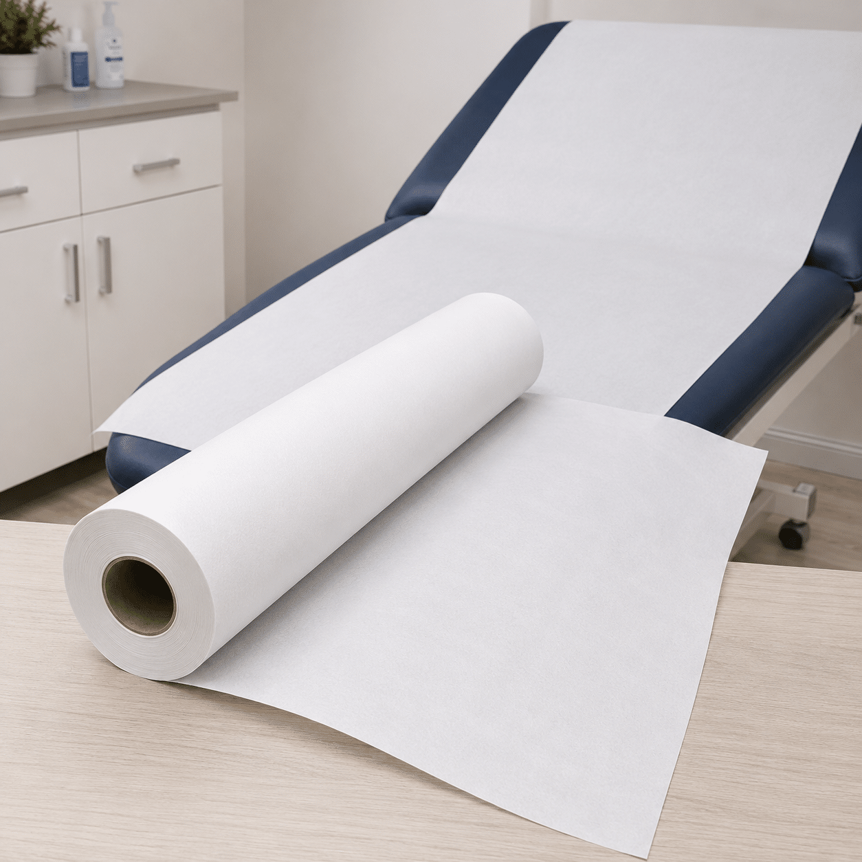 Papel Crepe Cobertor para Camilla - Imagen 4
