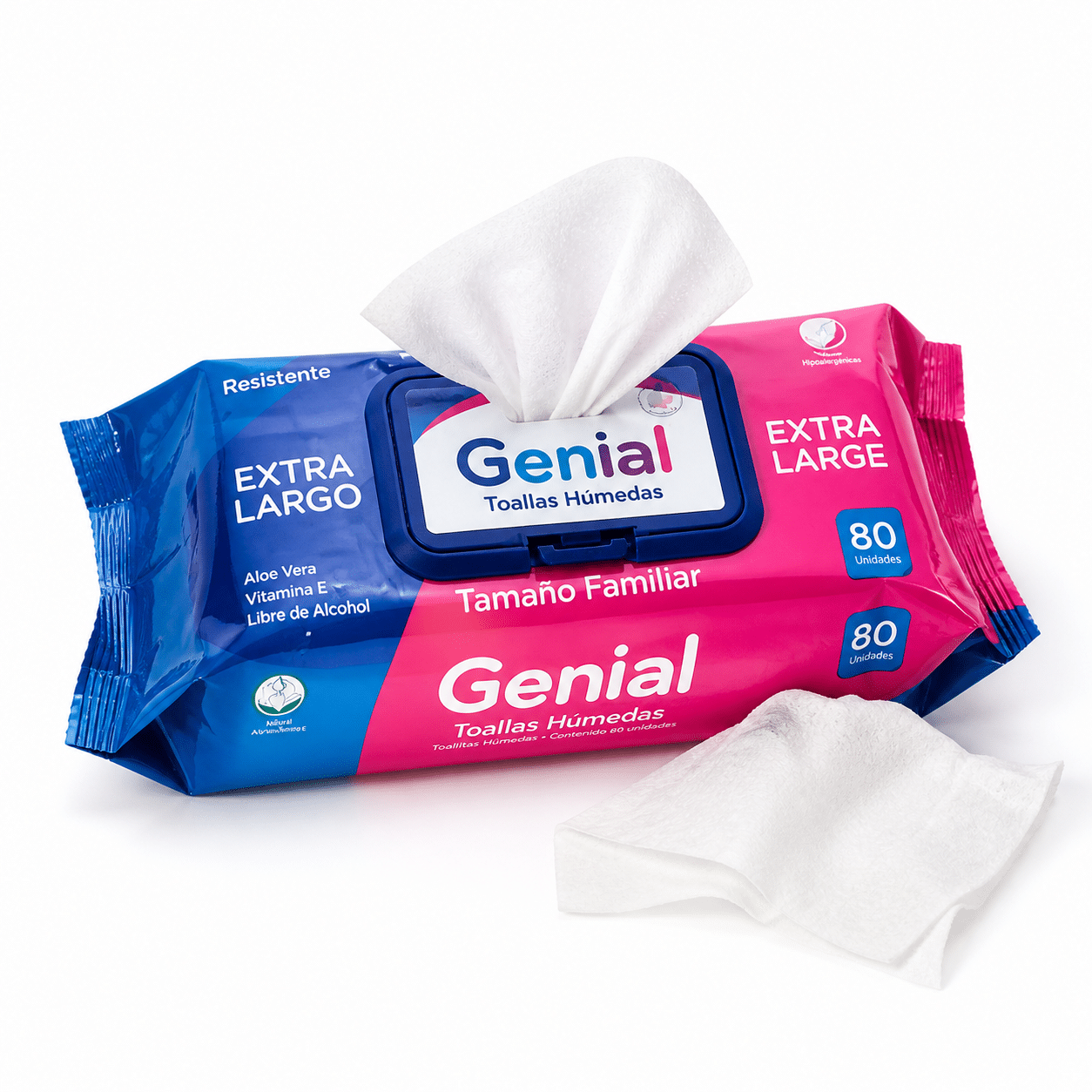 Toallas Húmedas Genial