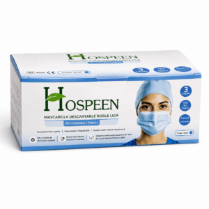 Mascarilla 3PLY Color Celeste