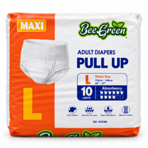PAÑAL BEEGREEN MAXI L CALZON 10 UNIDADES
