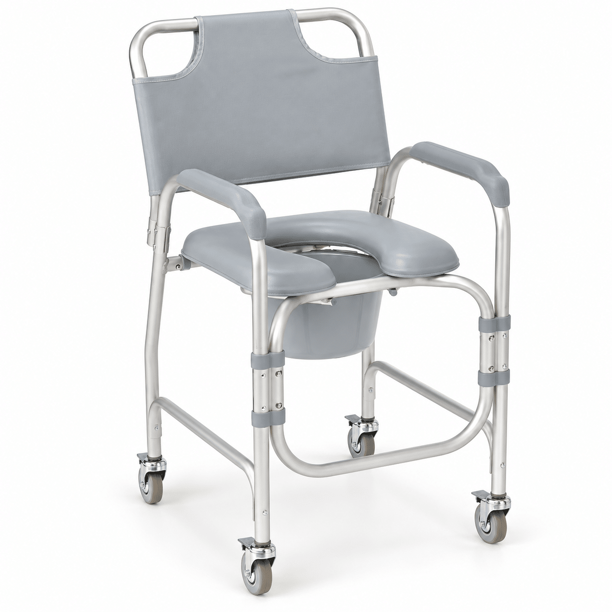 SILLA INODORO Y DUCHA CON RUEDAS DRIVE (11114KD-1)