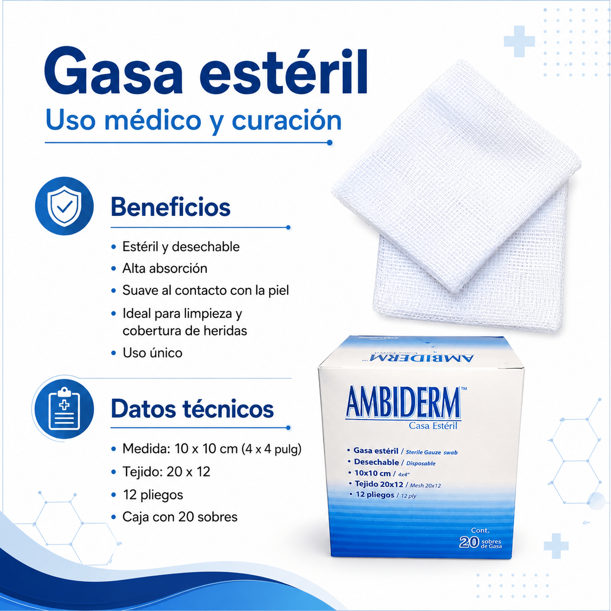 Gasa Esterilizada - Imagen 2