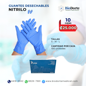 GUANTE DE NITRILO MARCA SAFINA