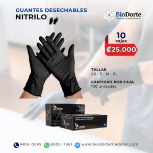 GUANTE DE NITRILO MARCA SAFINA
