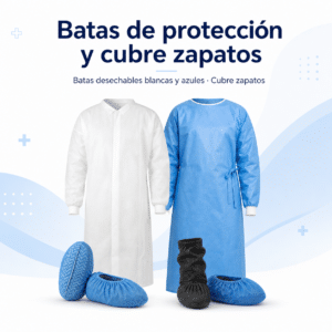 Batas de Protección y Cubre Zapatos