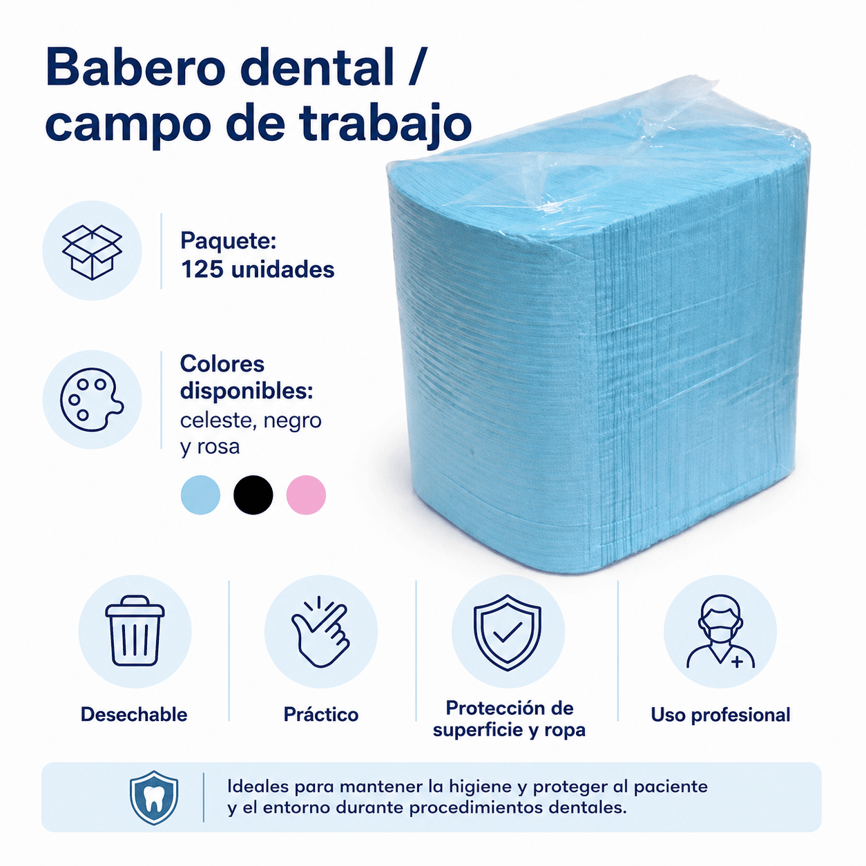 Babero / Babero Dental - Imagen 2